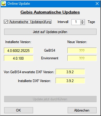 Dialog-Update