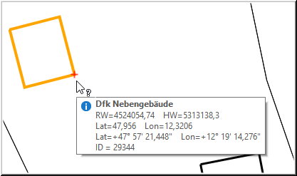 Fangen-Sammeln-Koordinaten-Tip