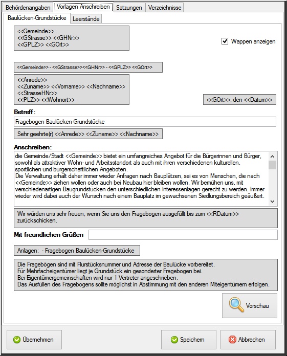 FM-Dialog-Vorlagen