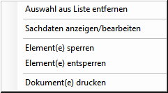 GFK-Listeneintrag-Kontextmenü