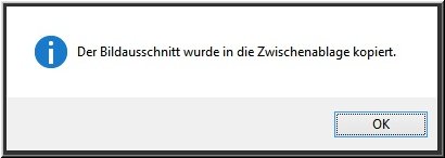 Ausgabe-Kopierbestätigung