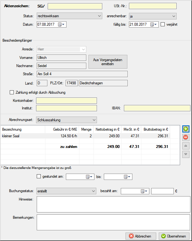 FK_Gebührenbescheid-Sonstige