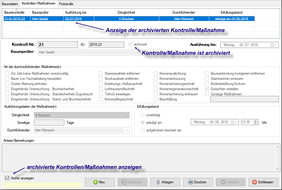 Maßnahme-archiviert
