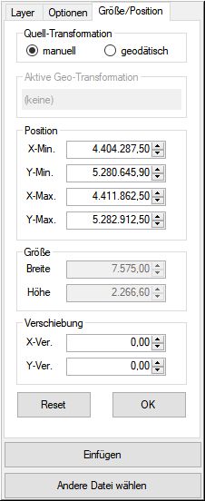 Import-dxf-Position