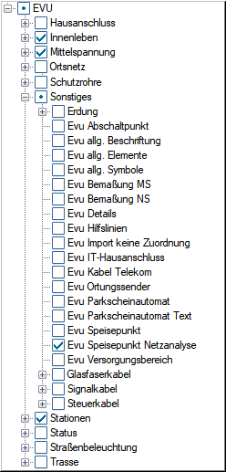 MS-Export-Layereinstellungen