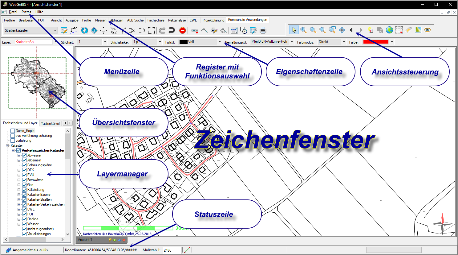 Programmfenster-WebGeBIS